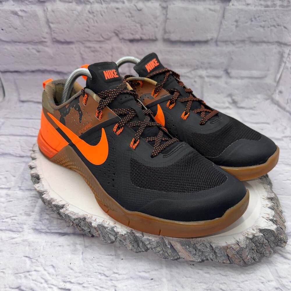 Nike Metcon 1 “PR Hunter” Black Total Orange Men’s Size 9 Trainers Shoes 725183